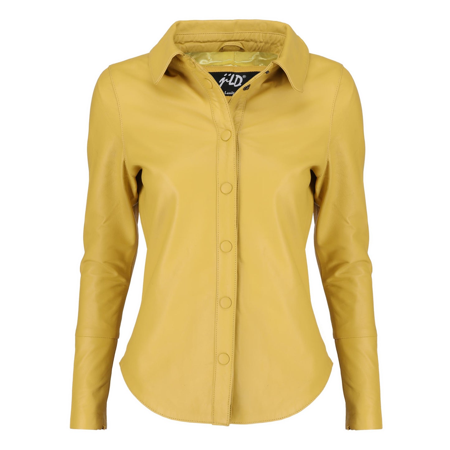 Women's Casual Leather Shirt – Fashionable and Versatile