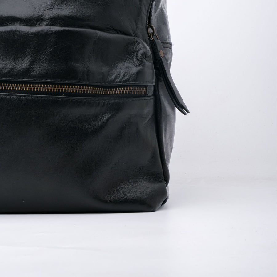 Quilted Leather Backpack