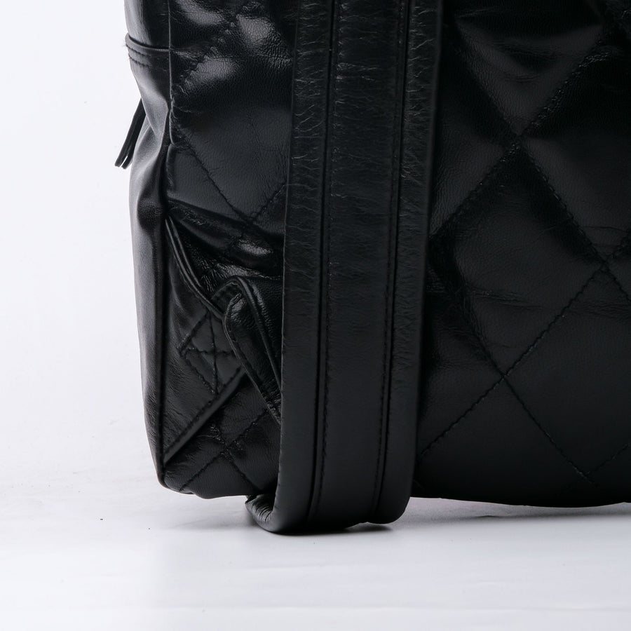 Quilted Leather Backpack