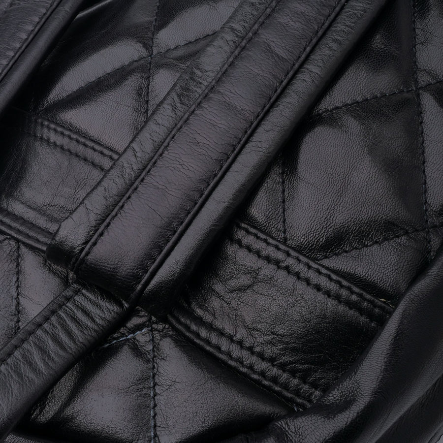 Quilted Leather Backpack