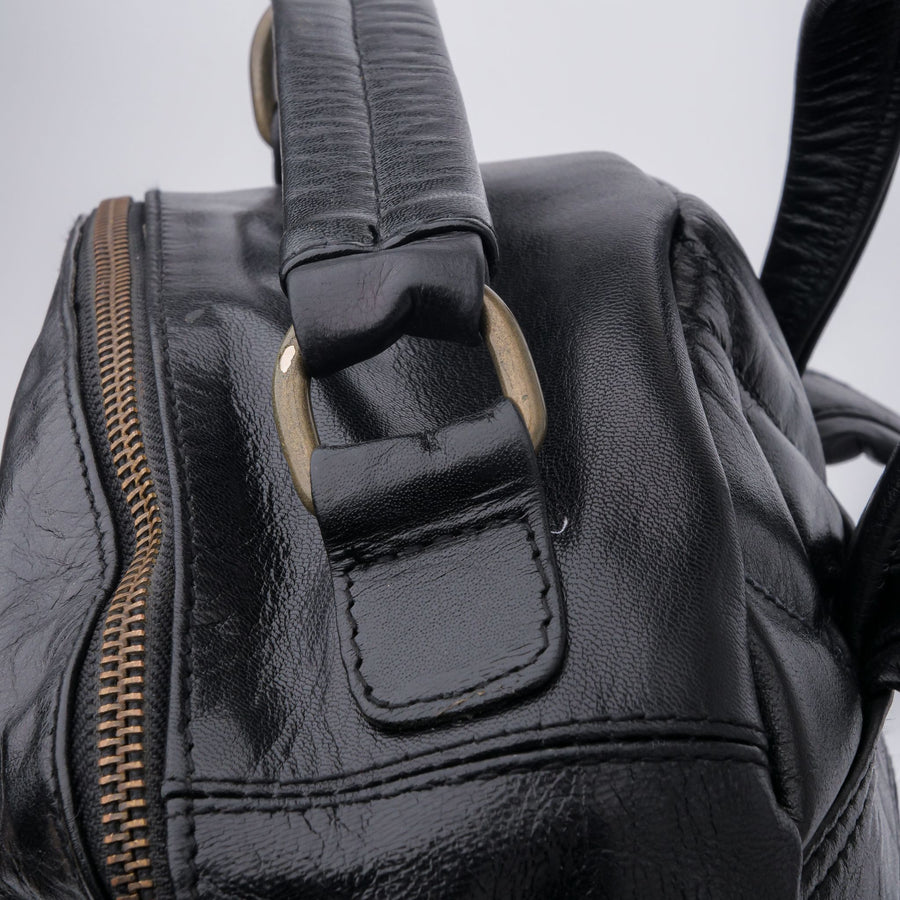 Quilted Leather Backpack