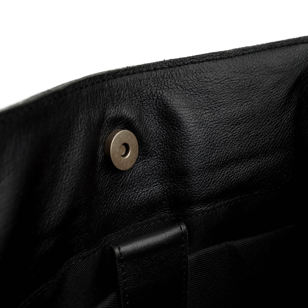 Nomad Vintage Leather Backpack - Black