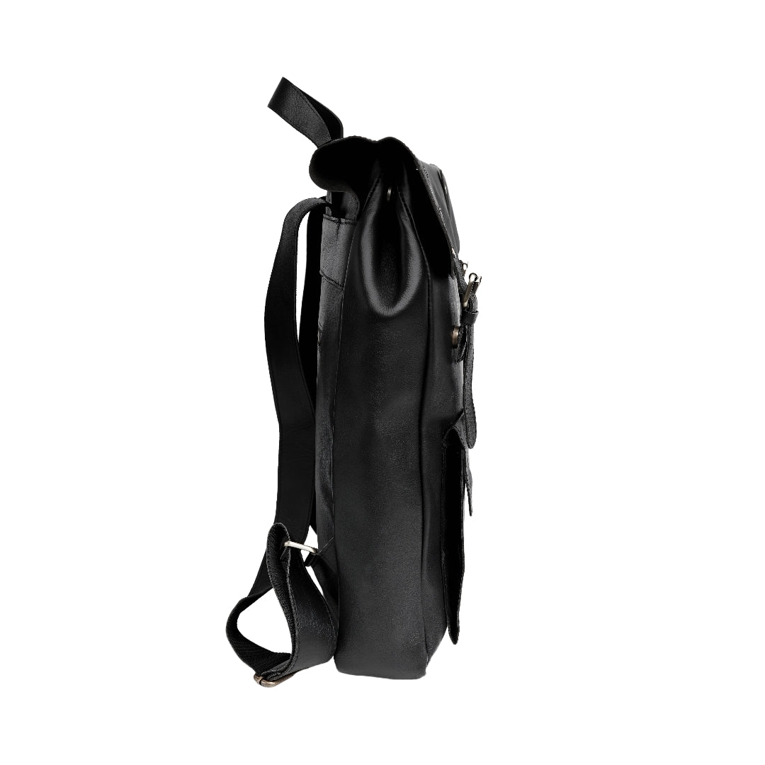 Nomad Vintage Leather Backpack - Black