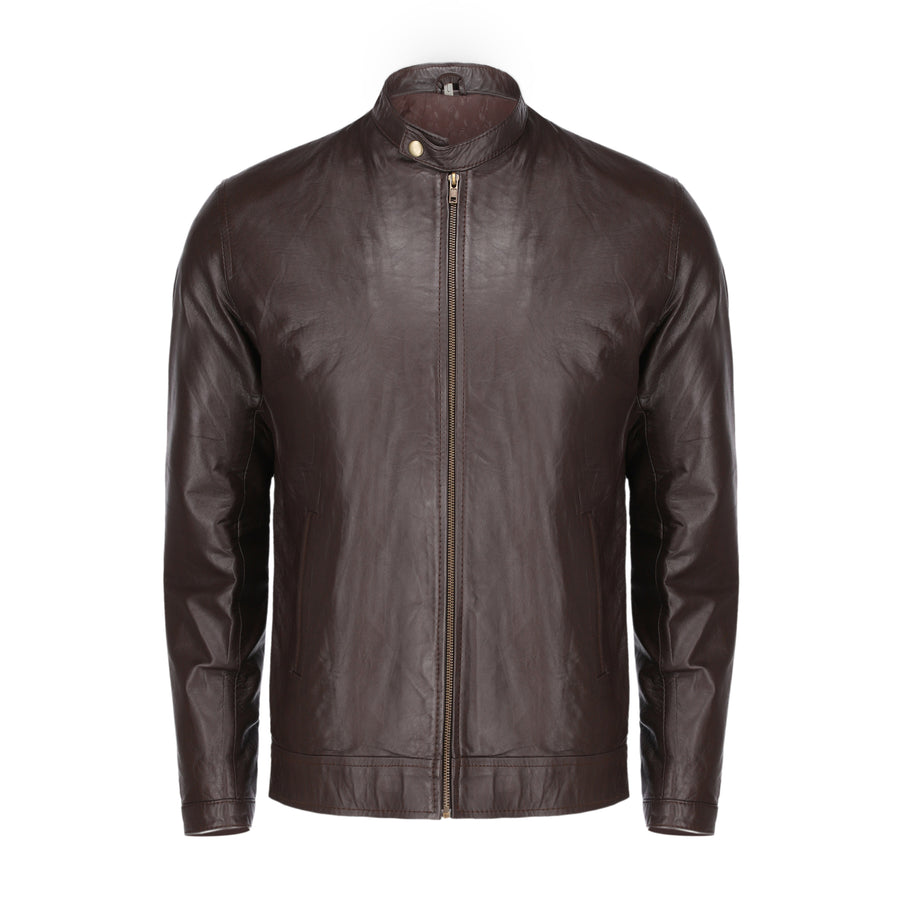 Mens Pure Sheep Leather Jacket