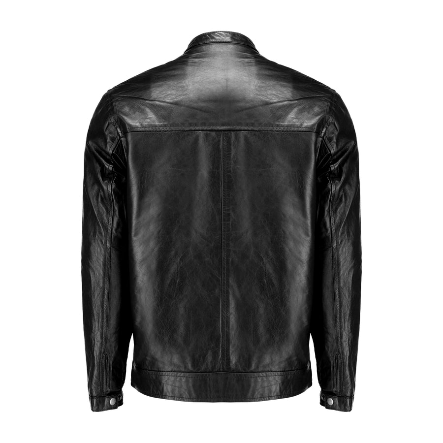 Mens Pure Sheep Leather Jacket
