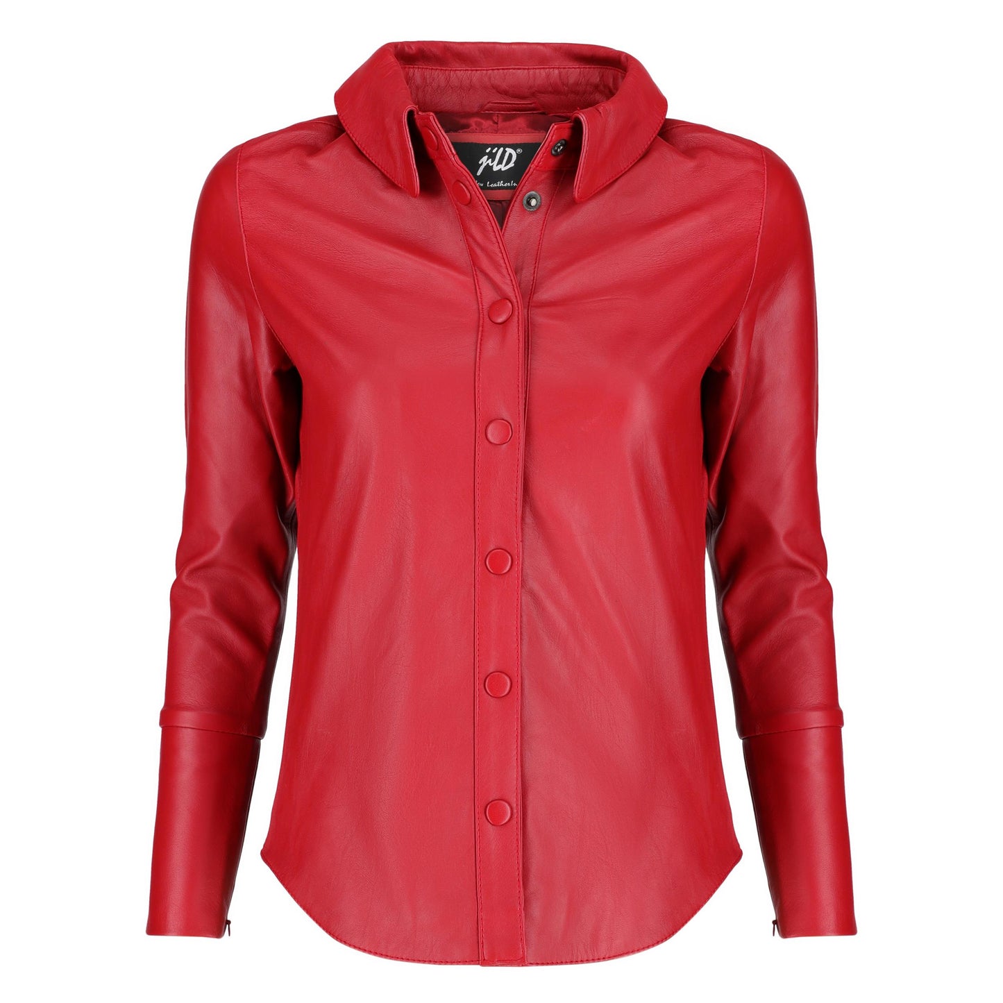 Women's Leather Shirt – Perfect for Casual Wear  
