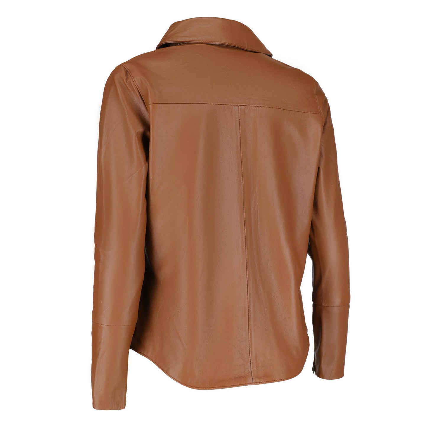 Womens Casual Leather Shirt